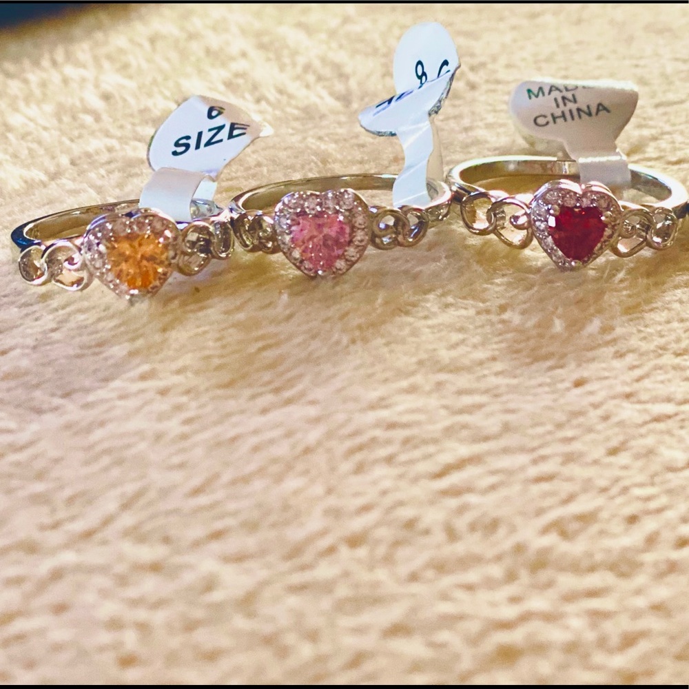 Beautiful Heart Rings Perfect for Someone Special - Picture 6 of 7